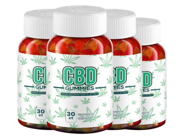 Cbd Gummies – 4 Bottles